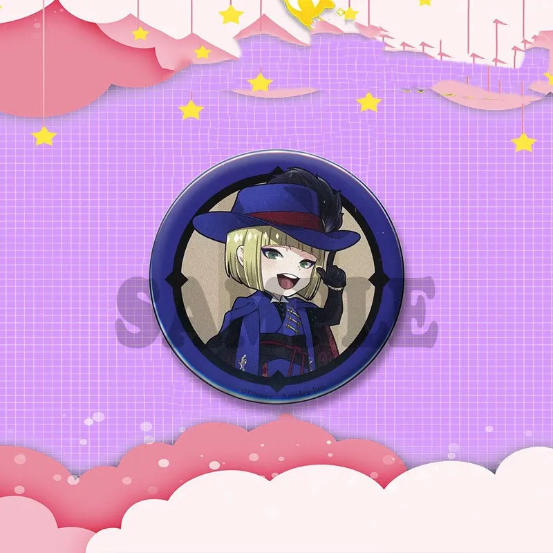 

Брошь Twisted Wonderland Riddle Lilia Vanrouge