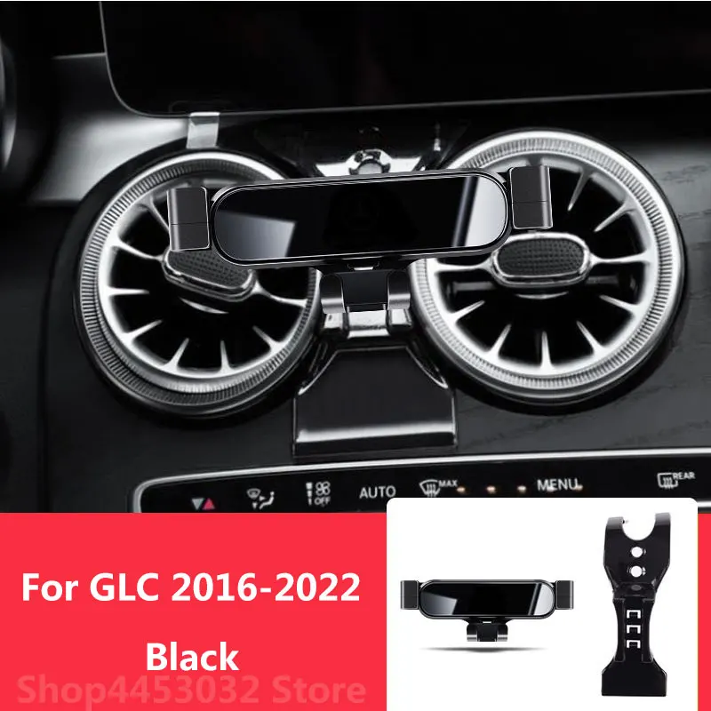 

For Mercedes Benz GLC X253 C253 Car Mobile Phone Holder 360 Degree Rotation Special Bracket Clamping Accessories
