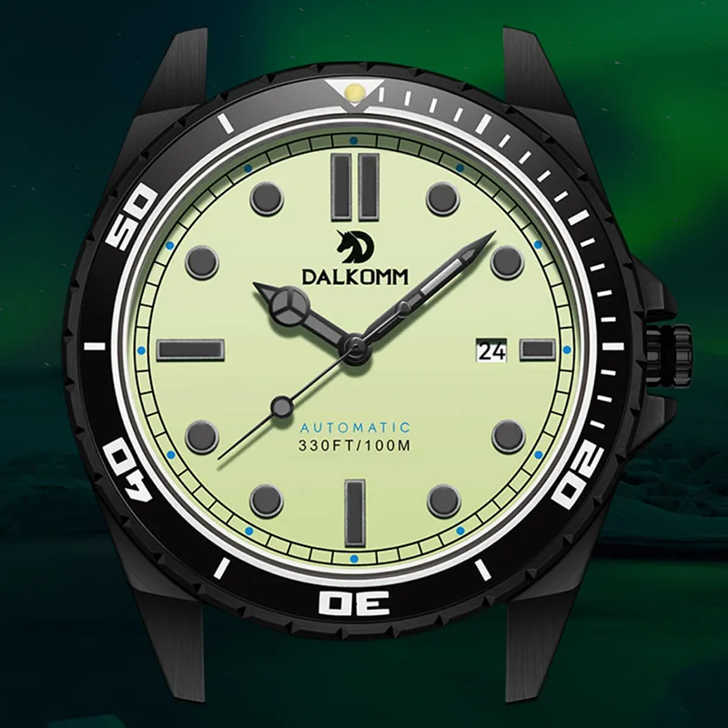 Часы наручные DALKOMM Мужские механические брендовые Роскошные автоматические
