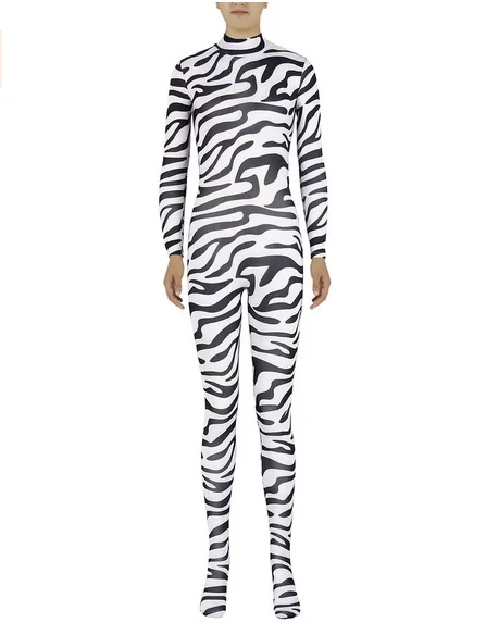 Леопардовые камуфляжные костюмы Zentai полный боди костюм-кошка фигурные персонажи