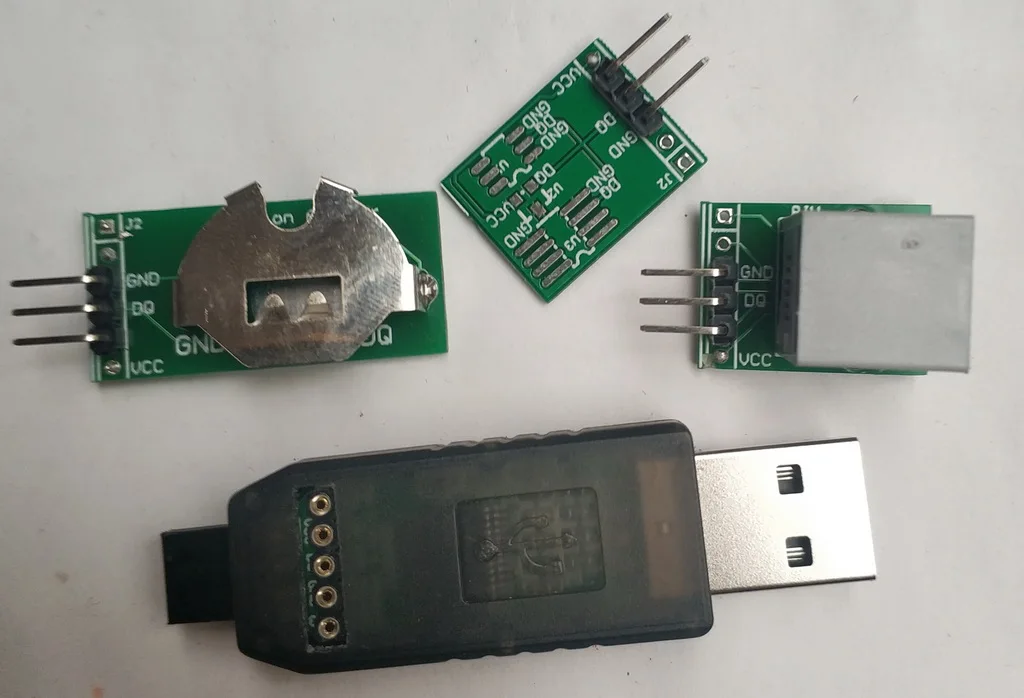 

1-проводной программатор Ds9097u Ds2431 Ds2502 вместо Ds9490