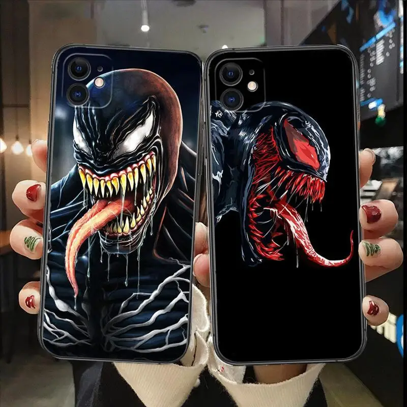 

Marvel venom game phone Case For IPhone 13 12 11 Pro Max Mini SE XR X XS Max 8Plus 7plus 6 6S New Shell phone Case