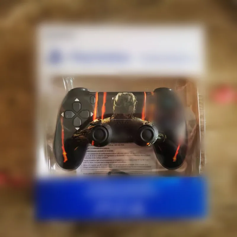 Беспроводной игровой контроллер PS4 Pro 6-осевой двойной амортизирующий джойстик