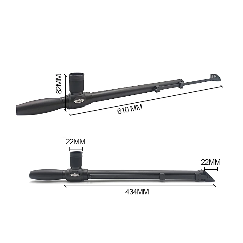 UZI Тактический перископ 5X20 спортивный выдвижной Монокуляр для охоты стрельбы