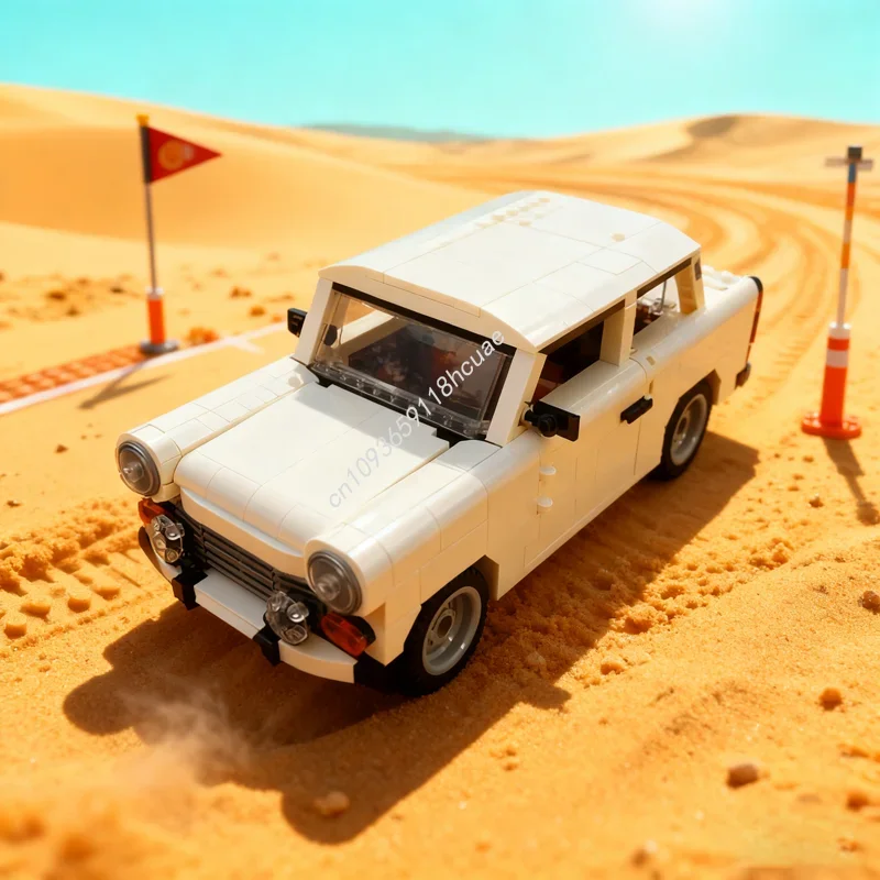 Фото 939 шт. MOC Trabant Carsed модель строительные блоки архитектура сборка DIY игрушка творческая идея Рождественский подарок кирпич детский день рождения №1