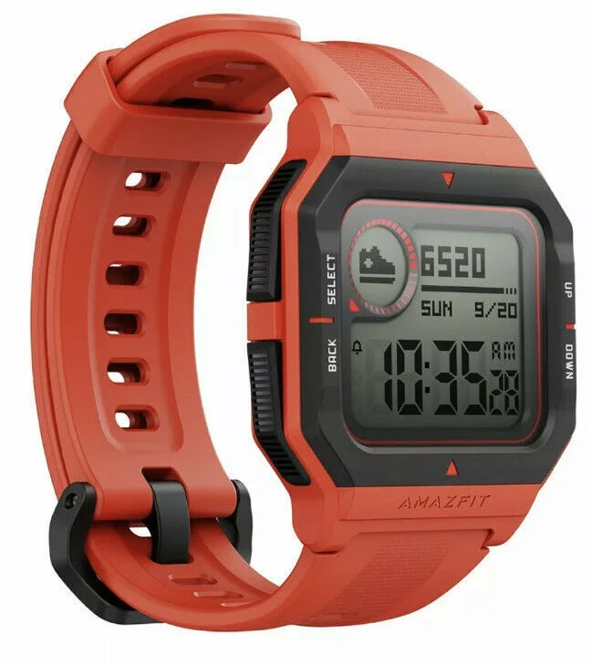 

Смарт-часы Amazfit Neo, Смарт-часы красного цвета, новая герметичная модель relogio masculino