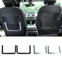 for bmw 1 2 3 4 series 3gt f30 f34 f20 2pcs carbon fiber color car seat back net frame trim car interior accessories