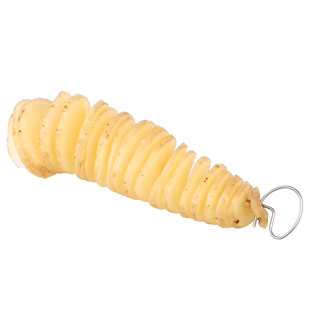 Спиральный нож для нарезки картофеля вращающийся ручной циклонный устройство |