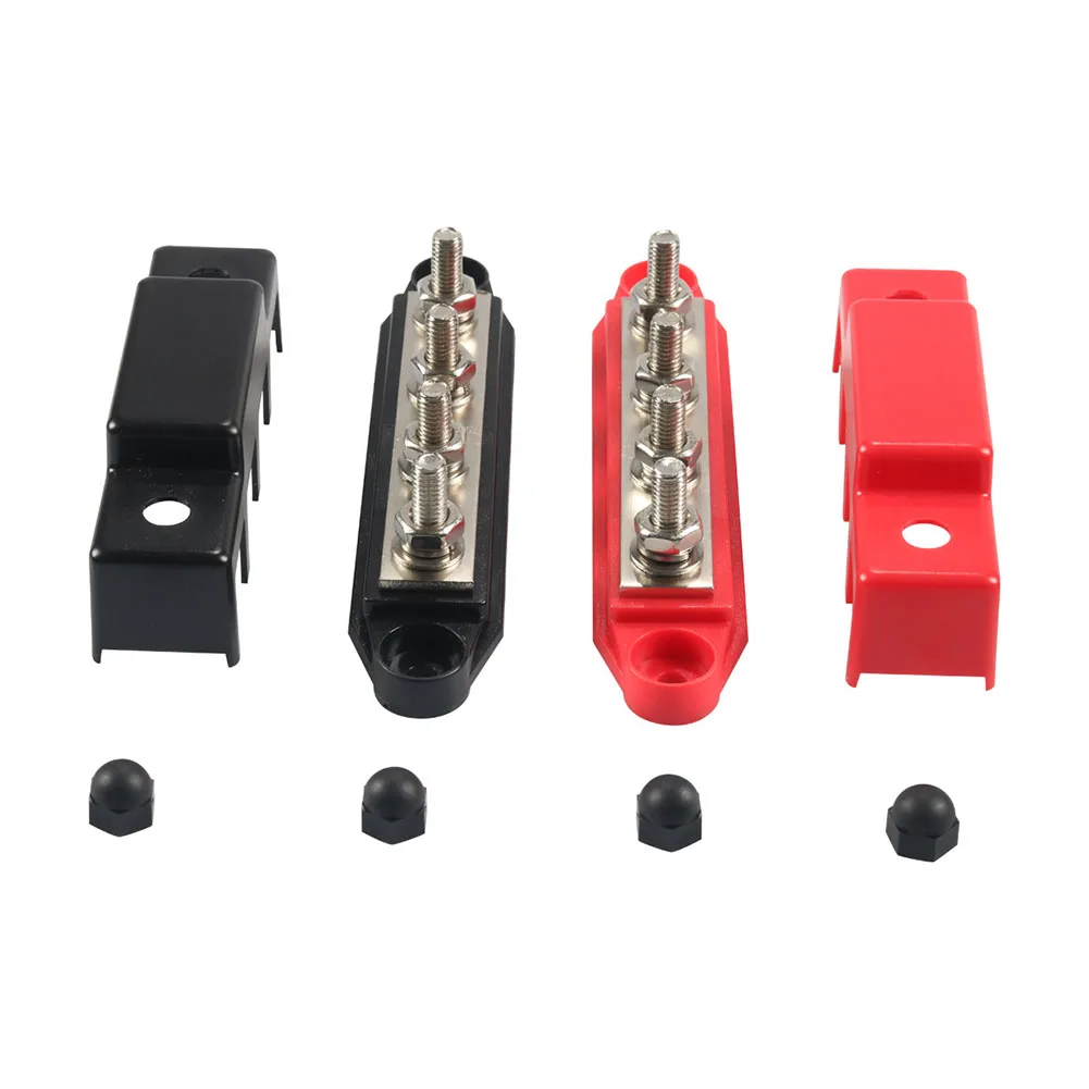 2 шт. 12 В 250 А положительный отрицательный разъем шины M8 блок распределения