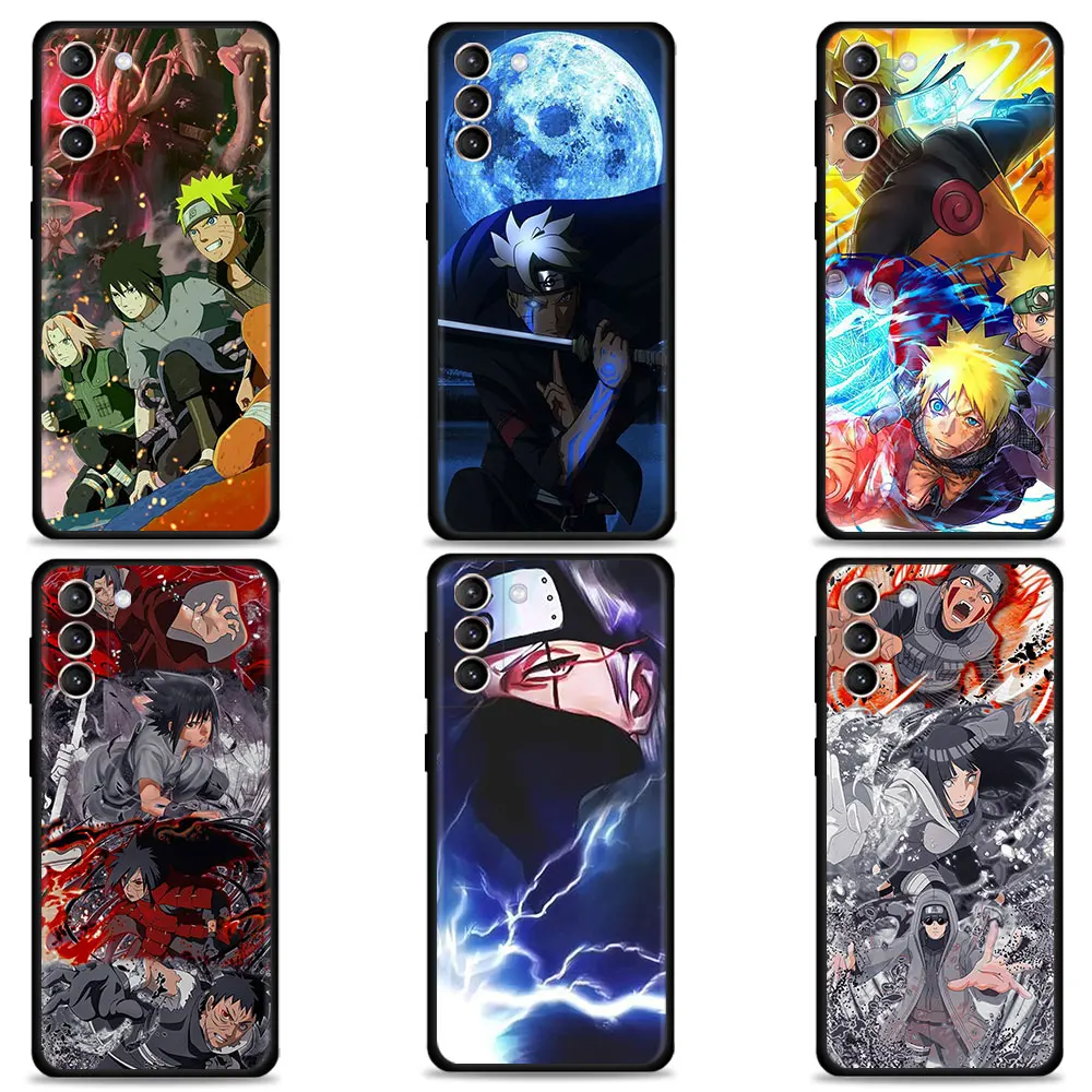 

Phone Case for Samsung Galaxy S20 S21 FE S22 Ultra S10 S9 S8 Plus S10e Note 20Ultra Cover Silicon Cases Naruto Kakashi Scan Book