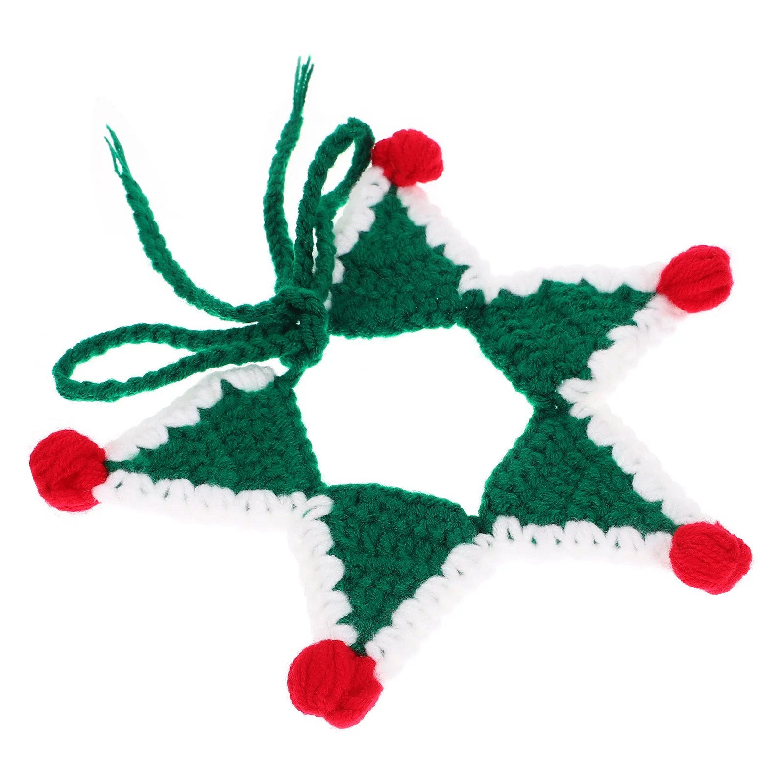 

Cat Scarf Clothing Decorate Christmas Delicate Dog Pet Decorative Accessory Polyester Costumes