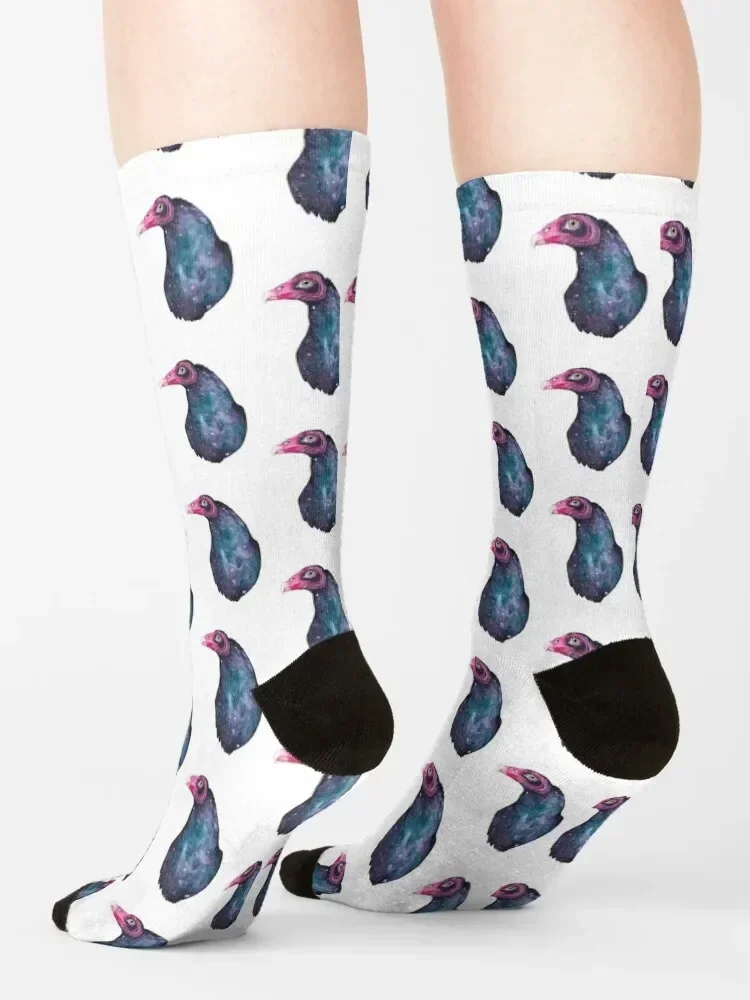 Носки Galaxy Turkey Vulture футбольные носки с героями мультфильмов для регби женские и