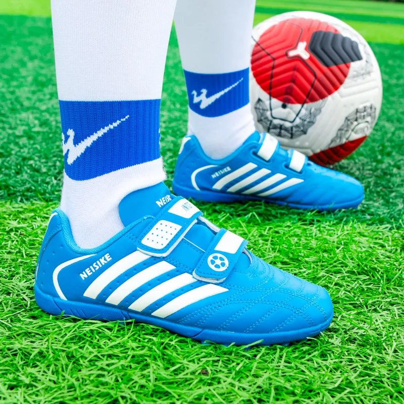 SENAGE High Quality Children Soccer Shoes Outdoors Football Cleats Training Football Boots Kids Boy Futsal Turf Sneakers