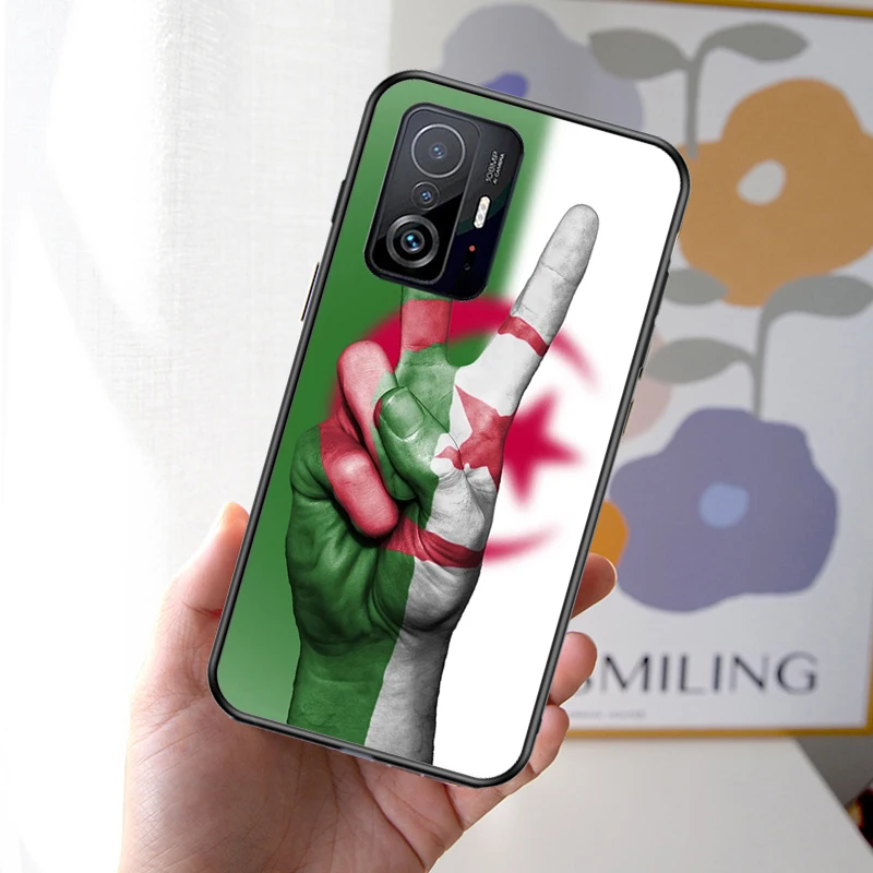 Чехол с флагом Алжира для Xiaomi 12T 11T 13 Pro 12X 12 Lite чехол POCO F5 X5 X3 X4 F4 GT F3 M5s C40