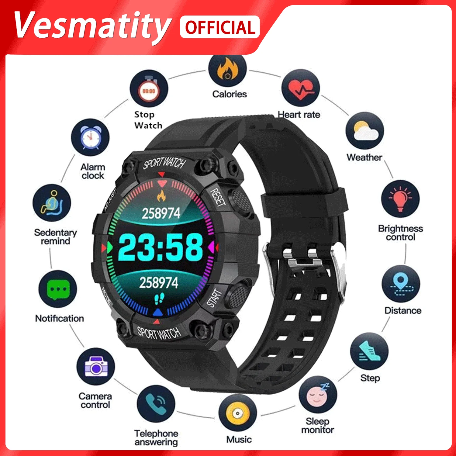 

Новые смарт-часы FD68 для мужчин и женщин, умные часы с Bluetooth, сенсорные Смарт-часы, фитнес-браслет, подключенные спортивные часы для IOS, Android