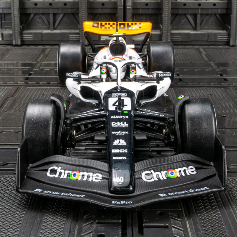 Фото Модель гоночного болида Формулы-1 McLaren MCL60 Moroccan Racing из сплава, масштаб 1:24, тонкая работа, высокое качество. №1