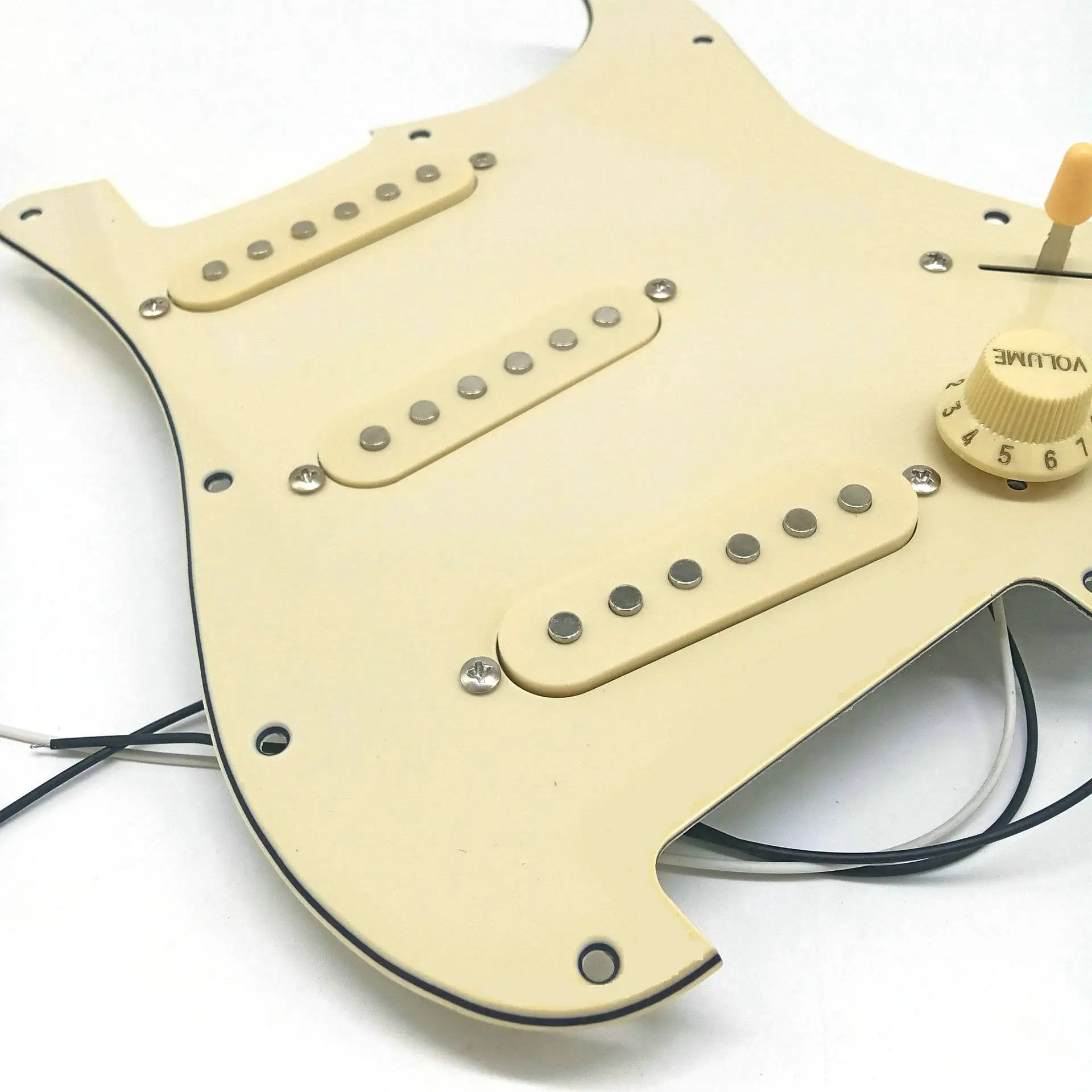 Электрическая Гитара Pickguard Pickups загруженная Предварительно Проводная царапина