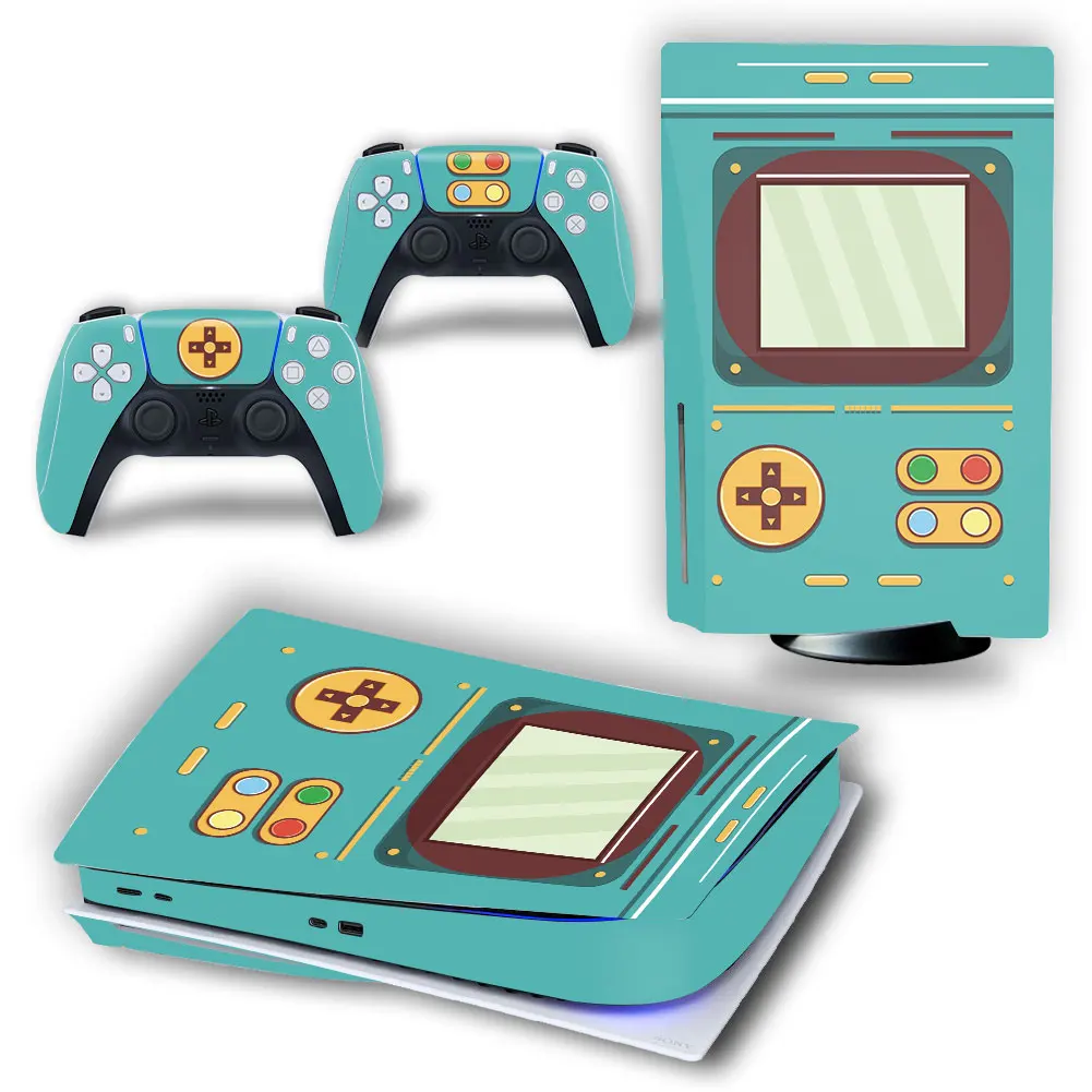 Наклейка для PS5 версия цифровой версии простая наклейка консоли PlayStation 5 и 2