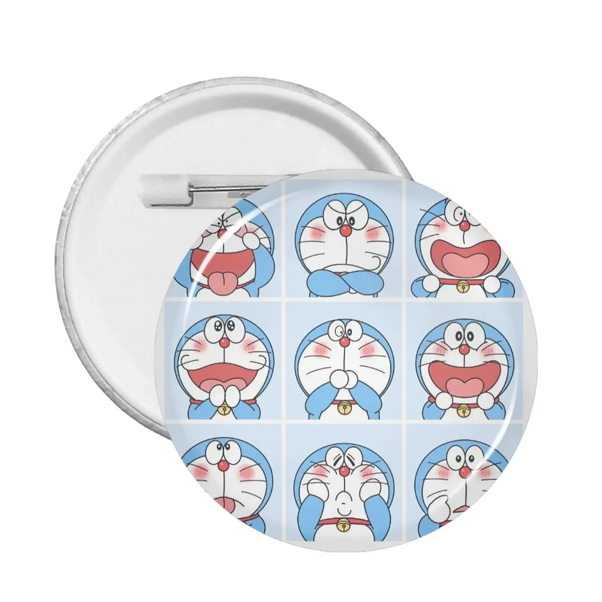 

Kawaii Кот Дораэмон робот кот мягкая Кнопка булавка настраиваемая брошь друзья креативная булавка