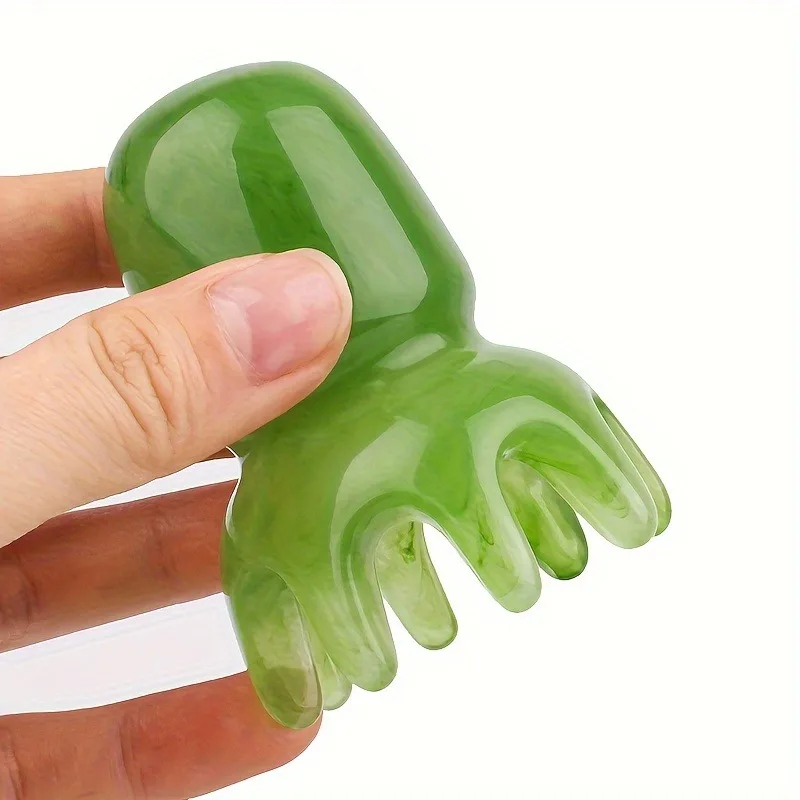 Портативный Полимерный Массажер Для Волос Щетка Кожи Головы Алмазный