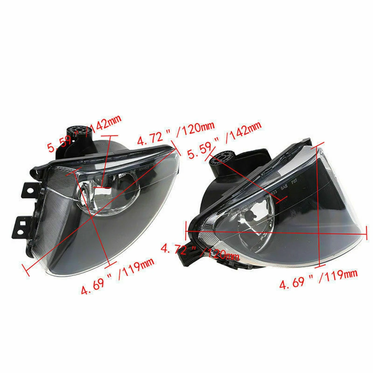 Передний бампер противотуманная лампа 63177216885 63177216886 для 5 серии F10 F18 520D 520I 523Li 525Li