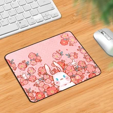 게이머용 애니메이션 마우스 패드, 마우스 패드, 소형 PC 게임 액세서리, 컴퓨터 매트, 책상 매트, 카와이 일러스트레이션 마우스 패드, 키보드 마우스 패드