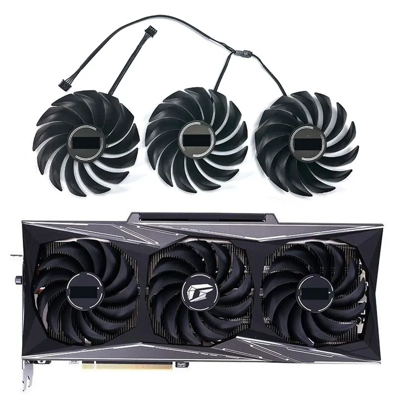 

NEW PVA080E12R 90Mm 4PIN RTX3090 RTX3060 RTX3070 RTX3080 Koelventilator Voor Kleurrijke Igame Rtx 3060 3070 3080 Ti 3090 Vulcan