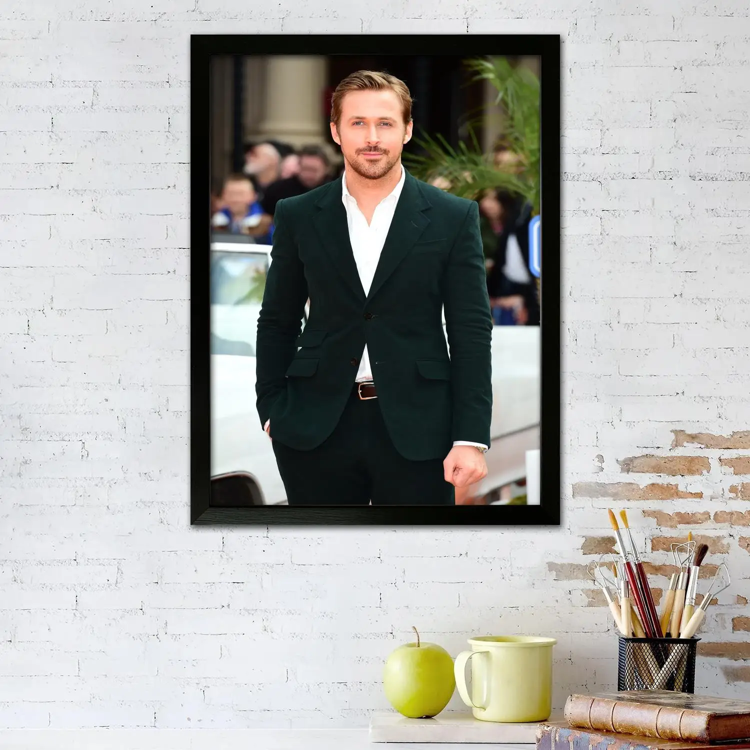 Художественный постер yan gosling современный