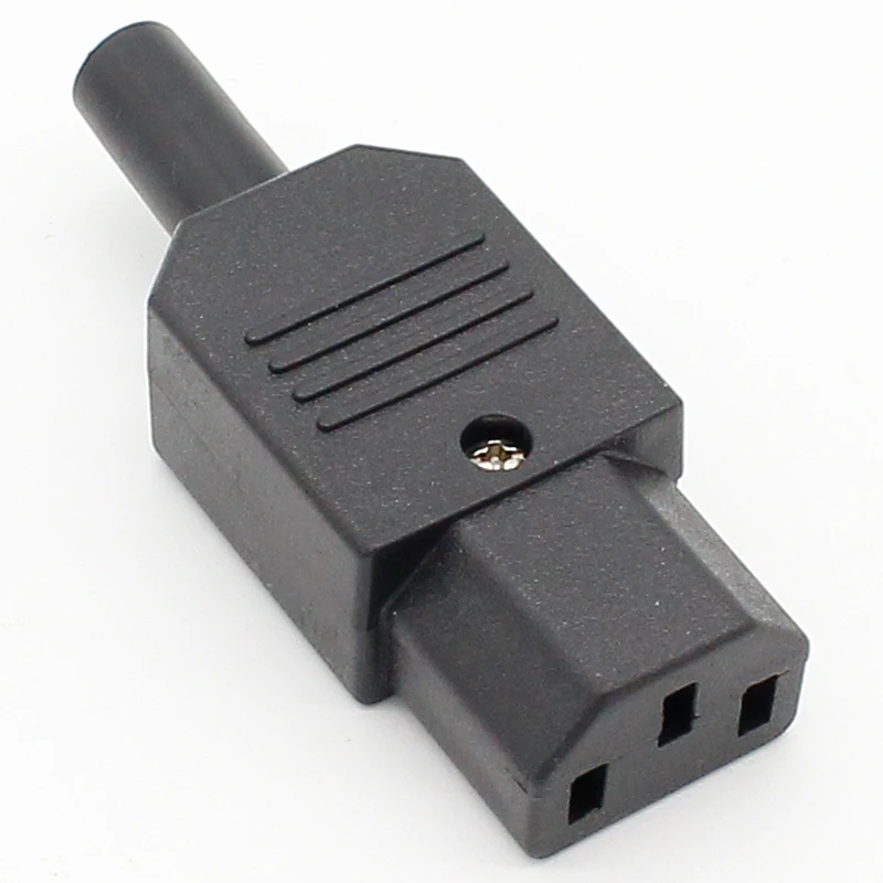 Новинка оптовая цена черный разъем питания IEC 320 C13 с розеткой 3-контактный 10 А/250 В |