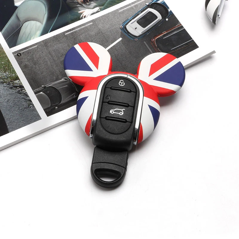 

Union Jack Key Case Cover Keychain Decoration For M Coope r S J C W One Club F 54 F 55 F 56 F 57 F 60 Country Car Accessories