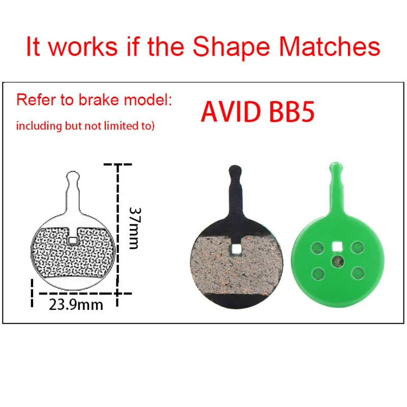 4 пары тормозные колодки для велосипеда SHIMANO SRAM AVID HAYES Magura | Тормоза