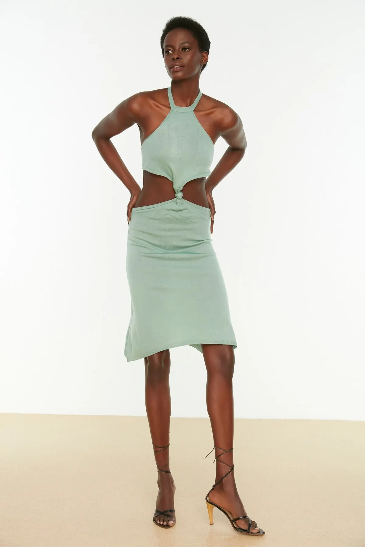 

Women's Dress Mint Halter Neck sportswear Elegant Fashion Casual Casual Casual Casual Casual Casual Casual Casual Boho Dress