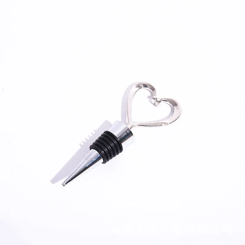 

NINETOP Stainless Wine Stopper Creative Heart Shape Shampne Bottle Stopper Plug Cap Convenient Stopper For Bottle Bar Tools