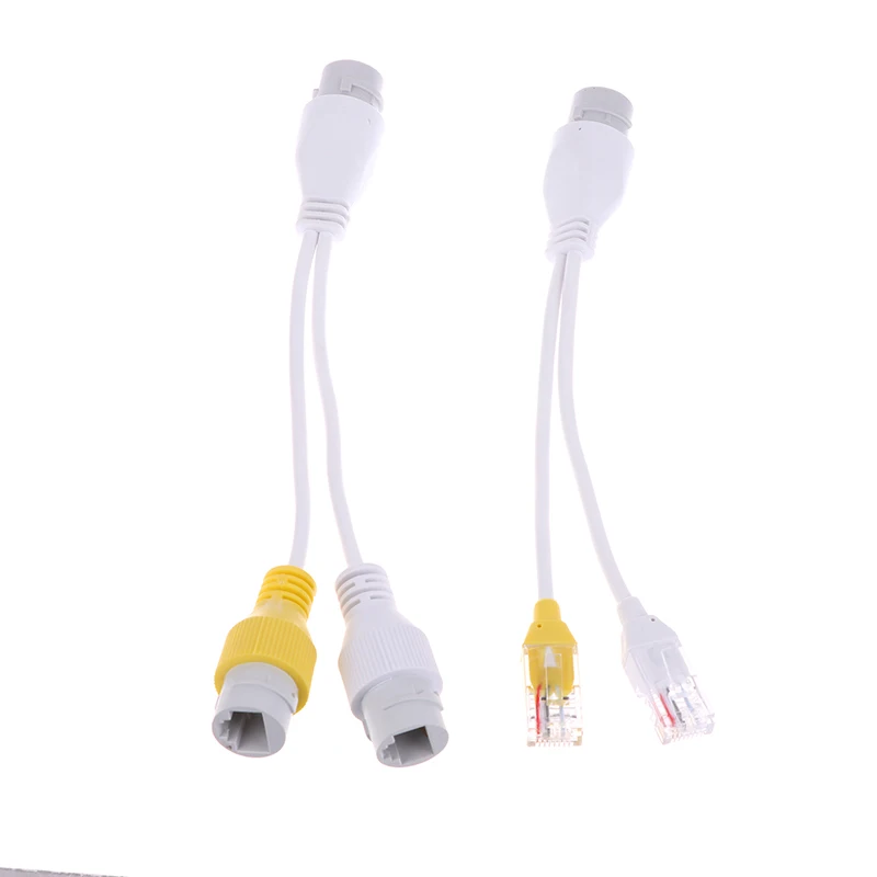 

Сетевой разделитель POE 2 в 1, трехходовой соединитель RJ45 для камеры безопасности, двухцелевой сепаратор Poe