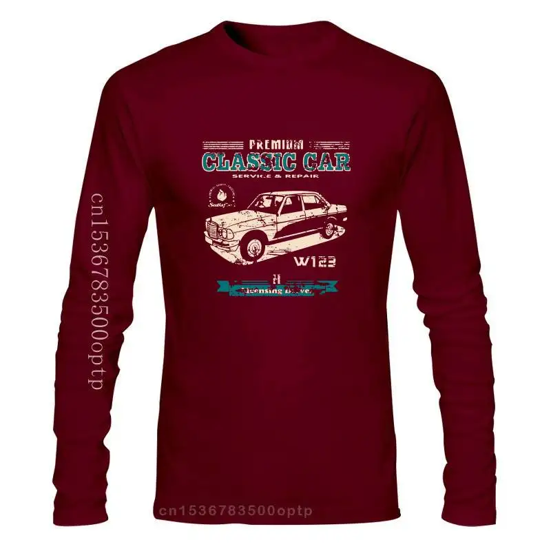 

Мужская одежда, новая модная брендовая одежда, модные футболки TLM Oldtimer Typ W123 Youngtimer, хлопковые топы, футболки
