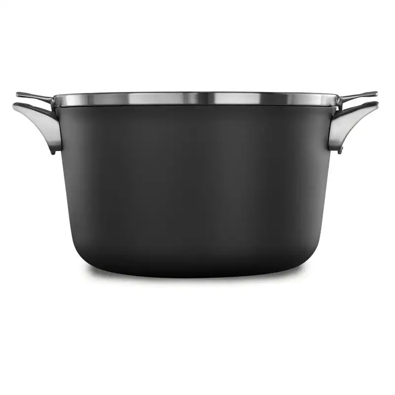 

Space-Saving MineralShield Nonstick 12-Quart Pot with Lid