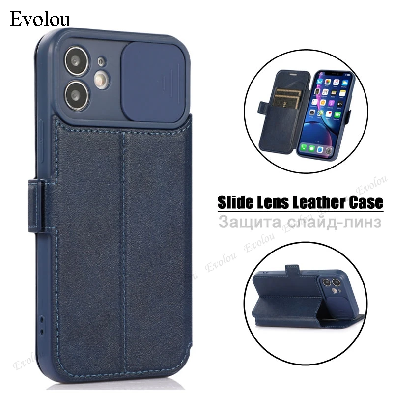 Флип-чехол-кошелек для iphone 15 14 13 12 Pro Max защитный кожаный чехол объектива камеры SE