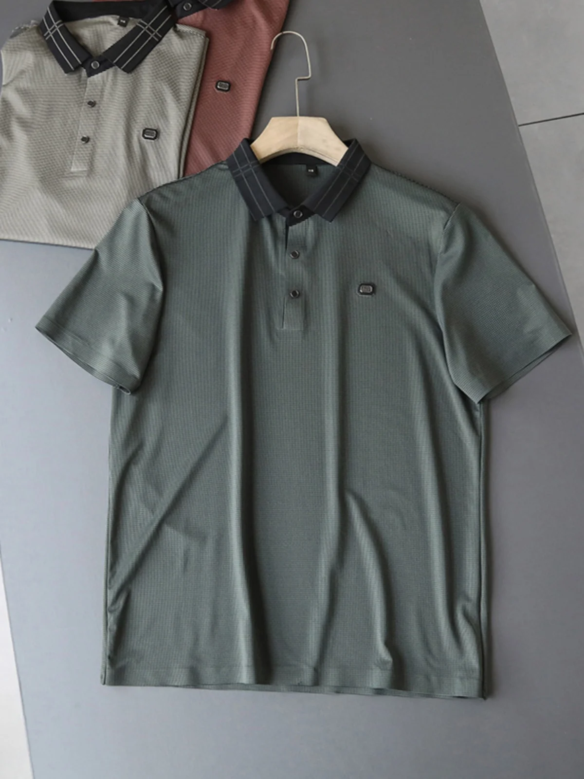 Заказ компании ODM! Высокая эластичность из ледяного шелка + не гладить против