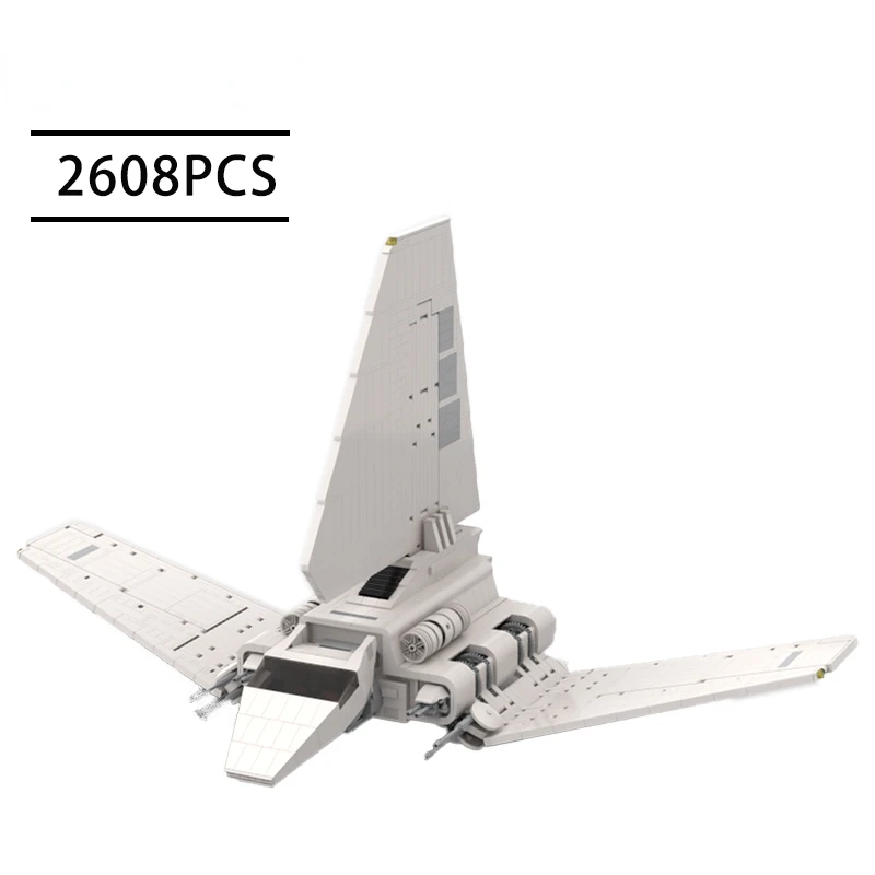 

2020 NEW MOC-77804 Star Movie Series Space war Imperial Shuttle 2.0 Spaceship Model Building Blocks Diy toys for children gifts