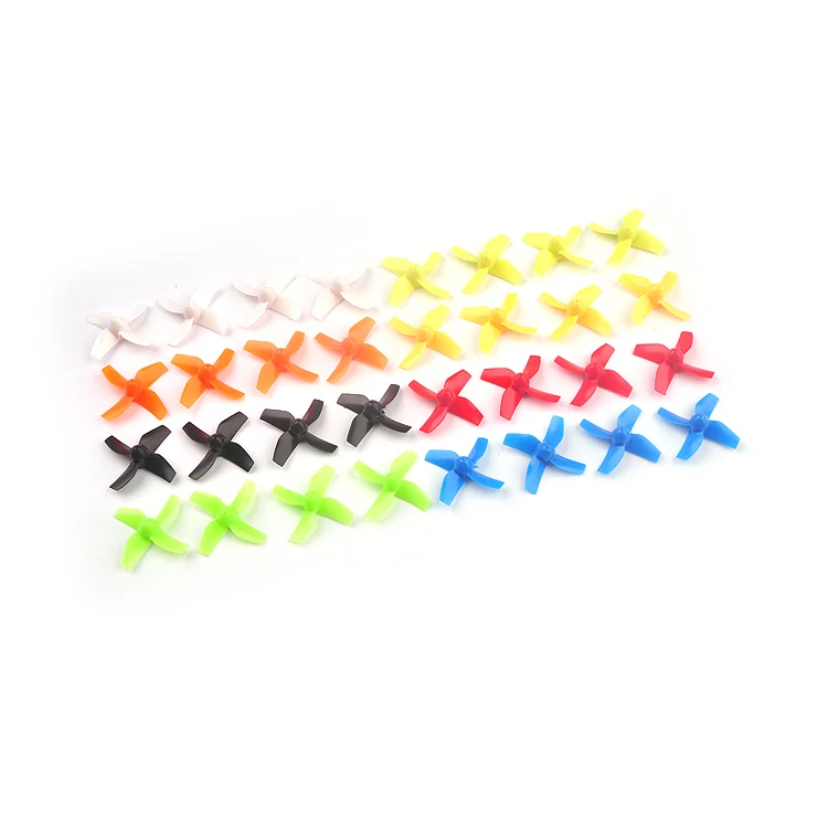 

31mm 4-Blade Propeller CW CCW 0.8mm for Blade Inductrix H36 Tiny6 E010 Tinywhoops Quad Drone 614 615 Brushed Motor DIY Parts