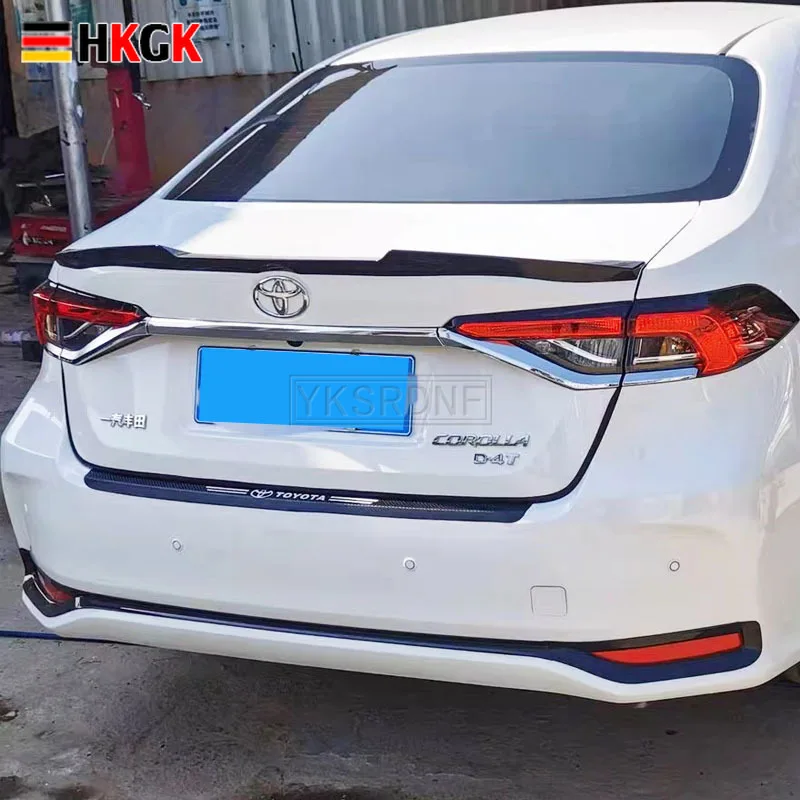 

Автомобильные аксессуары, спойлер, новинка, Toyota Corolla 2019 2020 ABS материал, авто багажник, задняя губа, крыло, хвост, установка