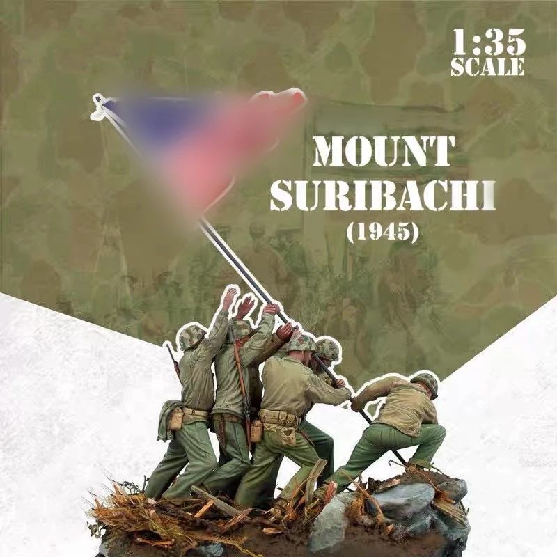 

1/35 Resin Model Figure GK ,6 Figure , Unassembled and unpainted kit