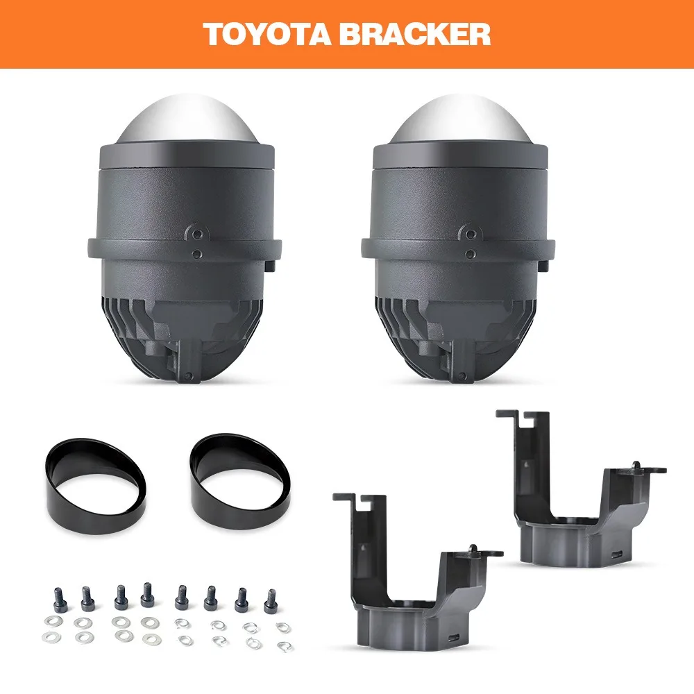 Дневные Противотуманные фары X5 Bi Проекционные линзы для модификации автомобилей