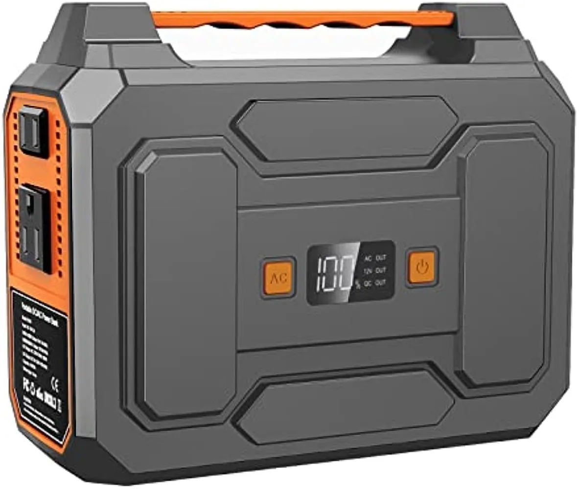 

Portable Power Station 100W Portable Generator 146Wh/39600mAh External Lithium Battery Pack with USB C, Portable Power Pack