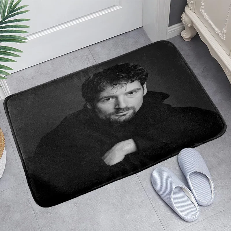 

New Arrival Jeremy Northam Doormat Home Mat Machine Made Anti Slip Carpet Living Room/Hallway Bath Mat For Kids Gift