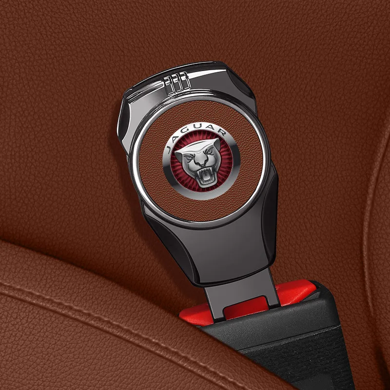 Эмблема удлинителя автомобильного ремня безопасности, аксессуар для Jaguar XEL F-Pace F-Type XF X S F XE XJ XK XFL XJL XJ6 XJS XKR XFR E-Pace I-Pace