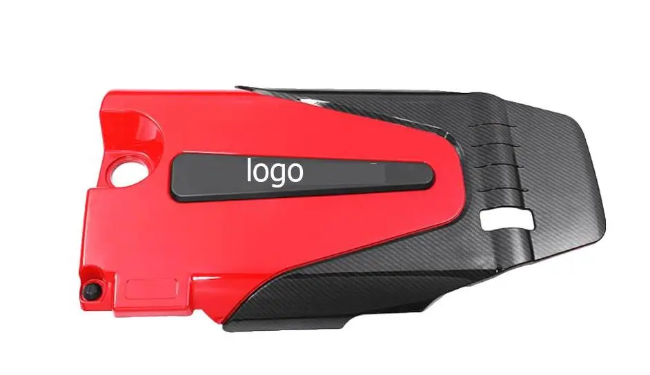 

Для Honda 10 поколения Accord Civic 2016 -2020 ABS углеродное волокно цветная Автомобильная крышка двигателя капот звуконепроницаемый hn1