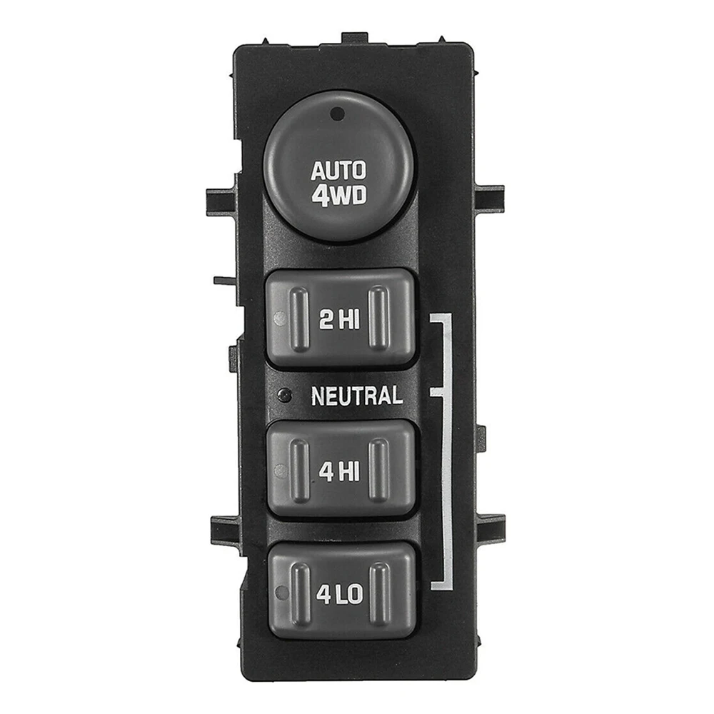 

15709327 4 Wheel Drive Control Switch 4WD 4X4 Transfer Case Button for Chevrolet AVALANCHE Silverado TAHOE GMC Sierra