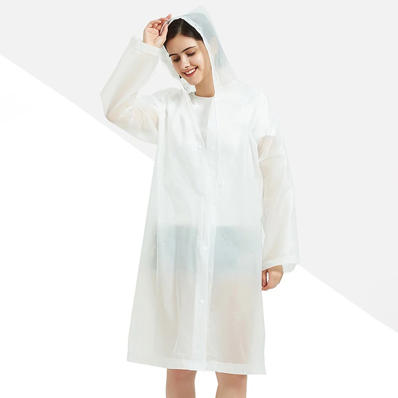 

Raincoat Impermeable Thickened Waterproof Raincoat Tourism Outdoor Hiking Rain Poncho Raincoat Hooded Rain Coat Women Men