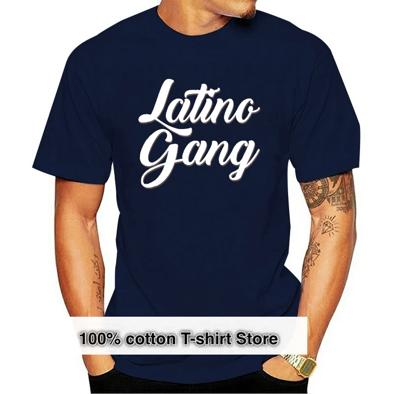 

Men Funny T Shirt Fashion tshirt Latino Gang Women t-shirt